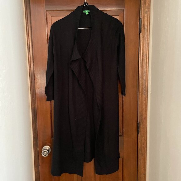 Size Medium Dip black waterfall cardigan - Picture 4 of 10